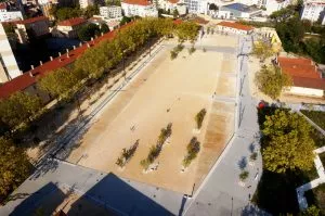 Parc Sergent-Blandan Vue aérienne ©Base