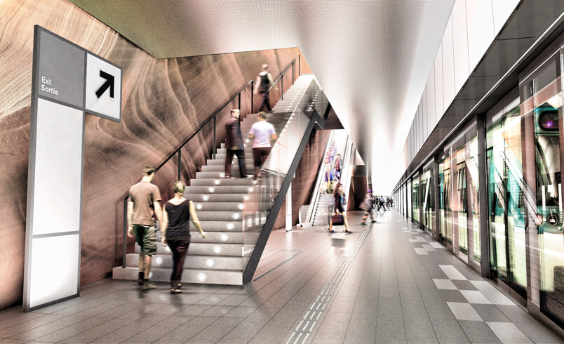Gare de Vitry-Centre ©Atelier d'architecture King Kong