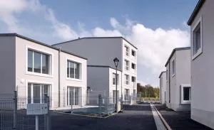Logements dans la commune d’Homécourt, dans le nord du département de Meurthe-et-Moselle ©Y Zerdoun
