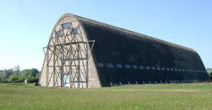 Hangar de ballons dirigeables à Ecausseville-Montebourg (Manche)