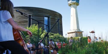 Champagne et béton au phare de Verzenay