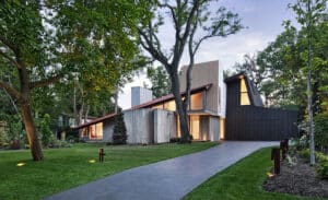 Béton banché, un effet bois pour la maison