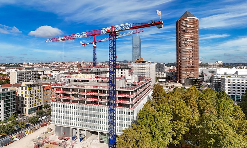 M+ à Lyon Part-Dieu : un nouvel horizon urbain - ByBeton