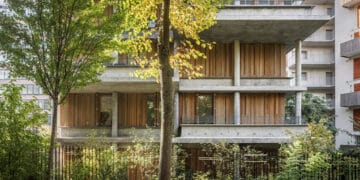 36 logements sociaux inspirés de la maison Dom-Ino